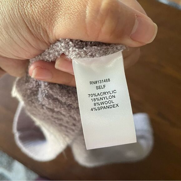 VICI exclusive x fate lavender knit wool blend mini skirt, size small , new - Picture 6 of 7